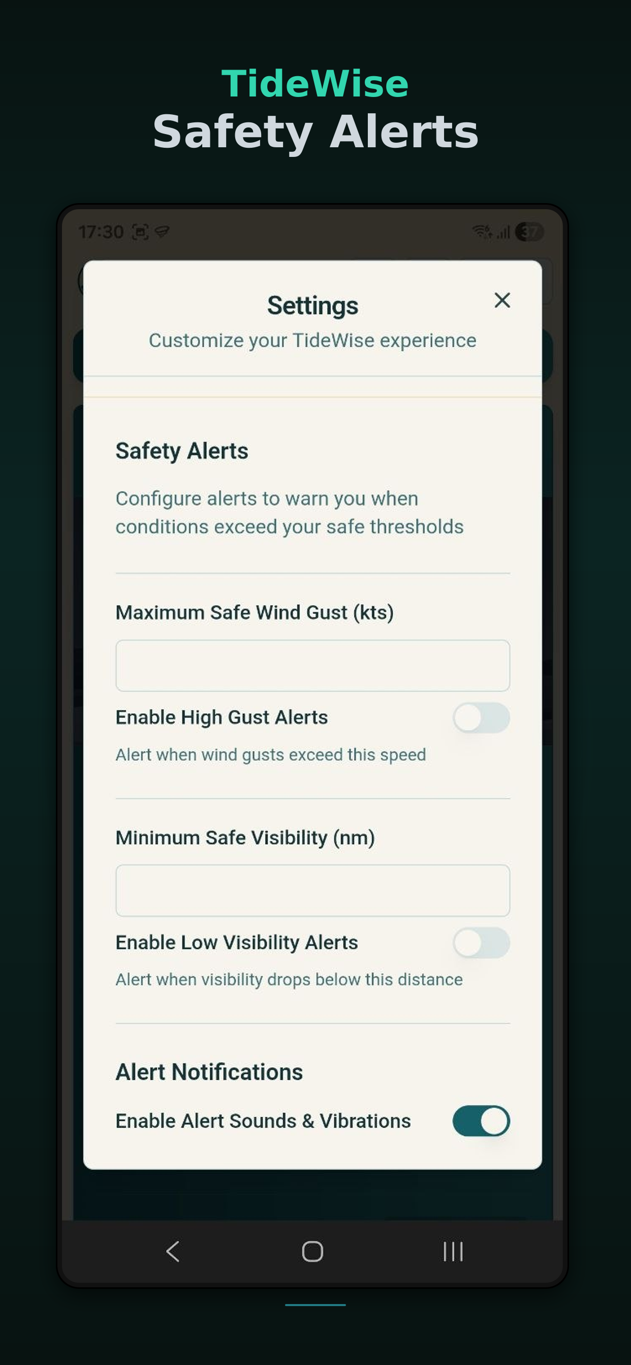 Smart Safety Alerts